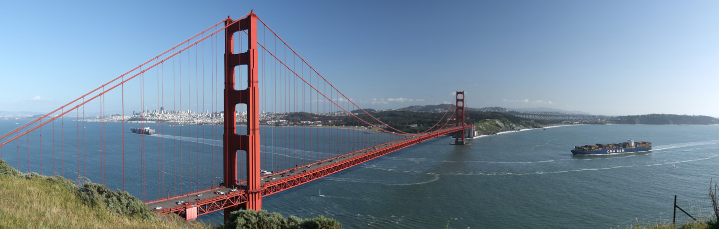 San Francisco és a Golden Gate Bridge