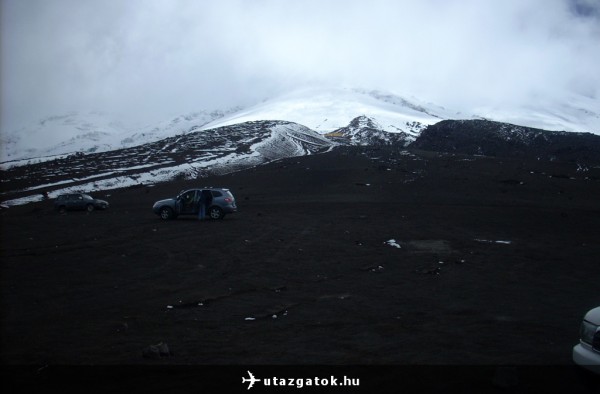 Cotopaxi vulkánt másszuk Ecuadorban