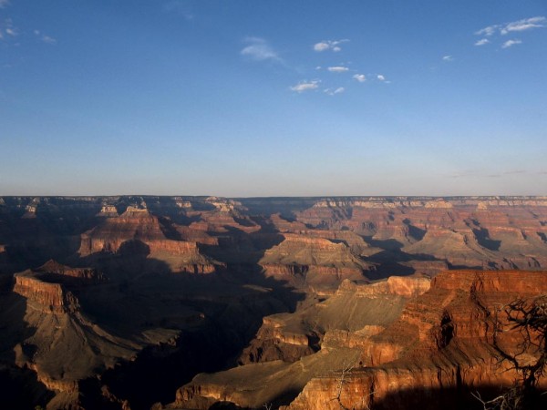 Grand Canyon a lemenő nap fényében