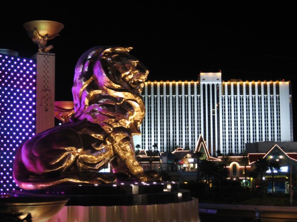 MGM Casino oroszlánja