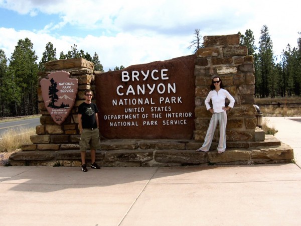 Bryce Nemzeti Park bejárata