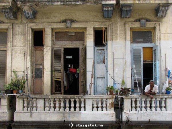 A szomszéd erkélye Havannában