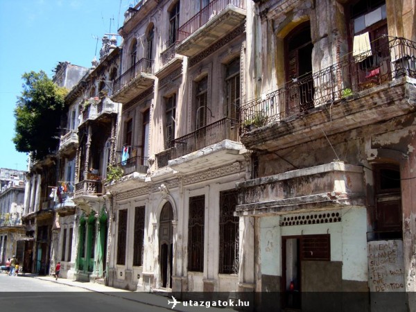Lakóházak Havannában