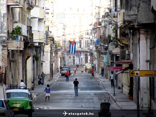 Élet az utcán Havannában
