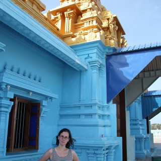 Hindu templom - építés alatt