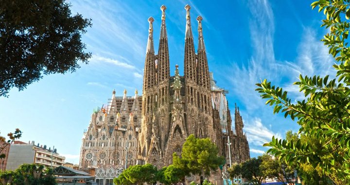A Sagrada Família Barcelonában
