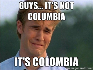 Colombia meme