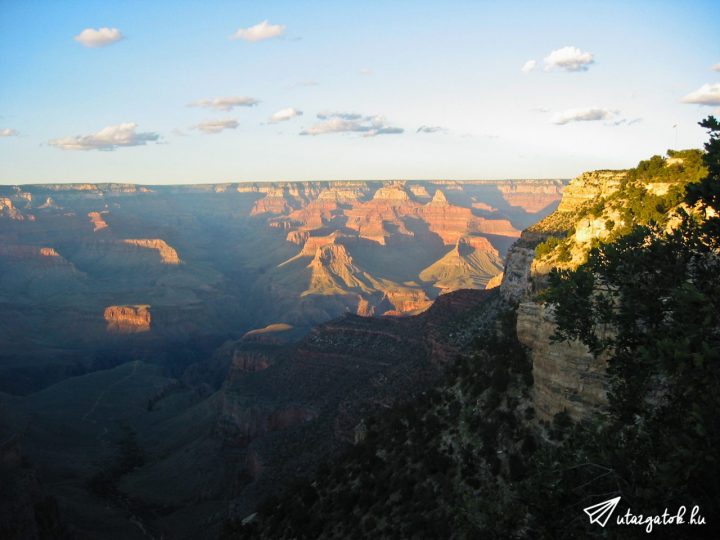 Grand Canyon naplemente