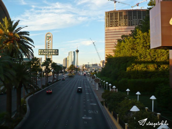 Vegas főutcája