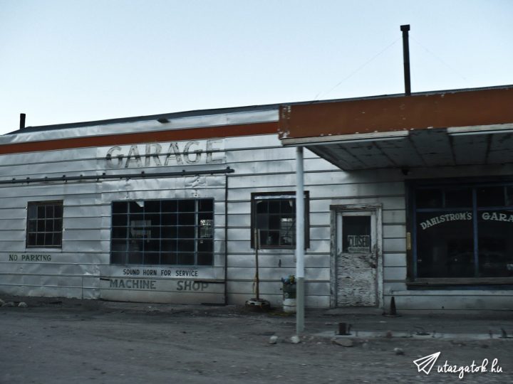 Elhagyott épület Nevadában