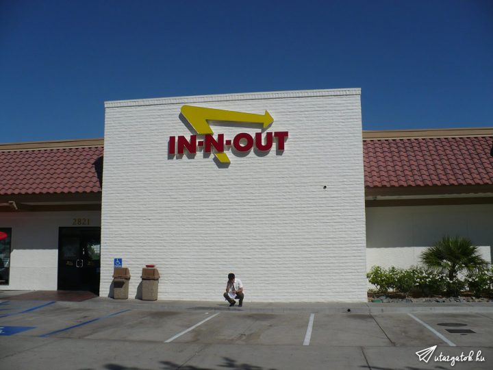 In-N-Out hamburger gyorsétterem