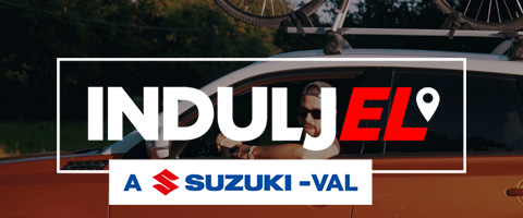 Indulj el a Suzuki-val logó